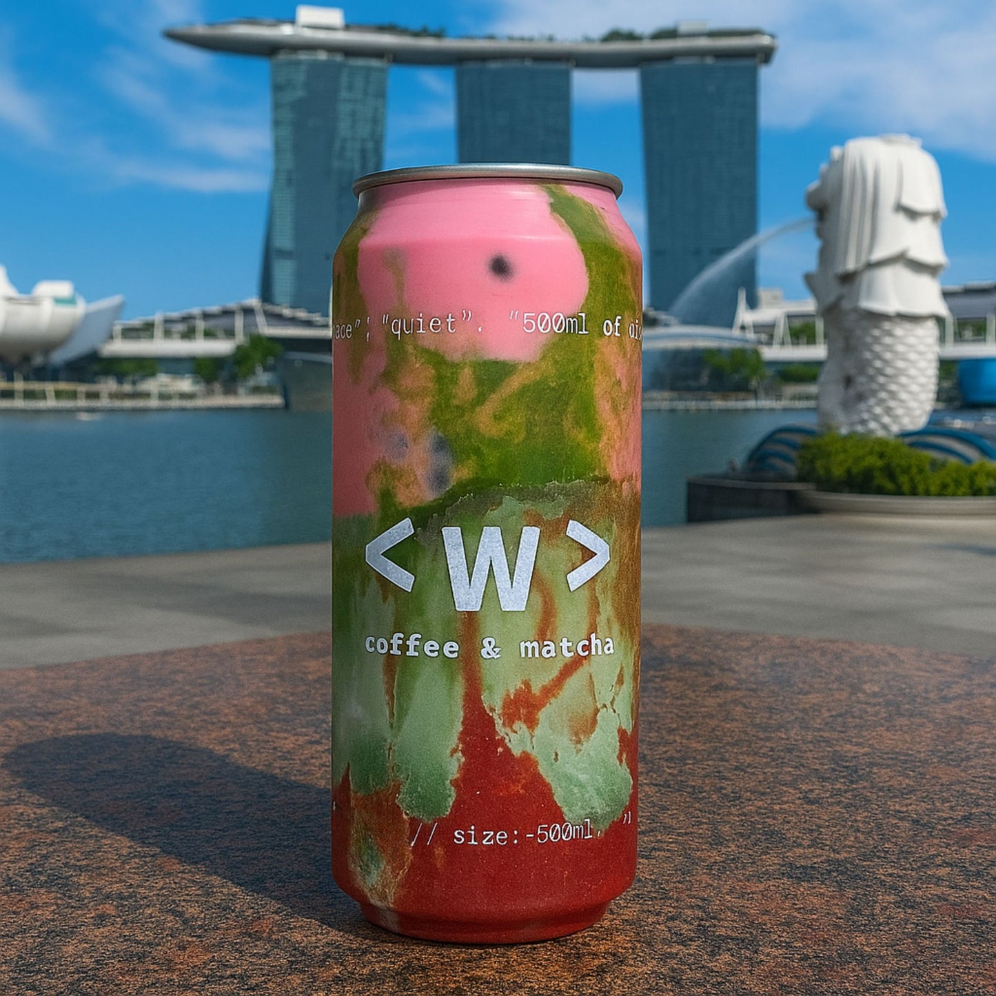 Strawberry Bandung Cold Foam Matcha - 500ml