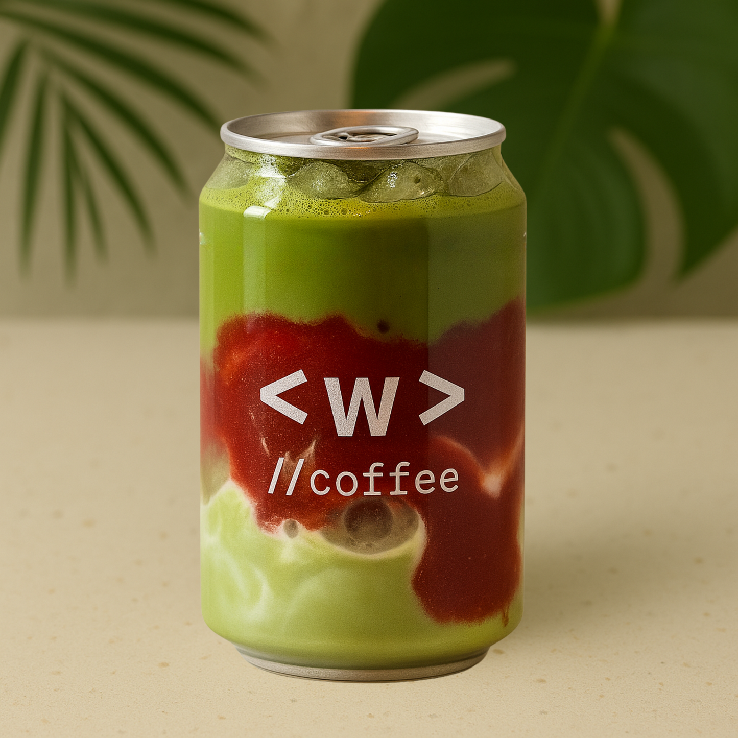 Iced Strawberry Matcha