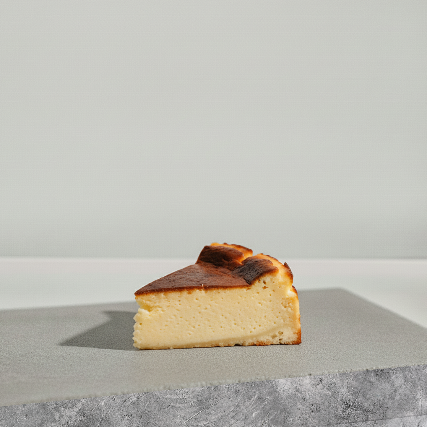 Burnt Basque Cheesecake Slice