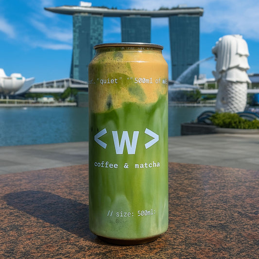 Gula Melaka Cold Foam Matcha - 500ml