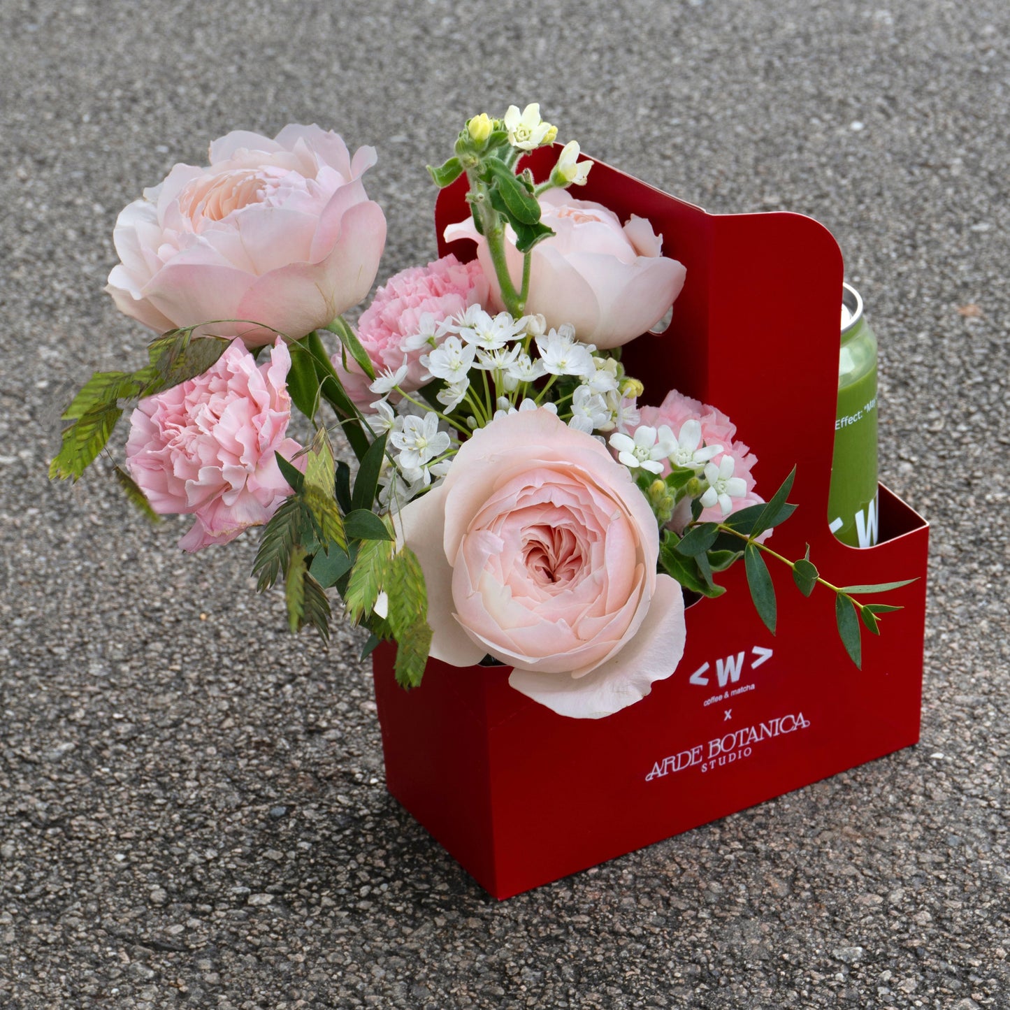 wcoffee&matcha floral valentines