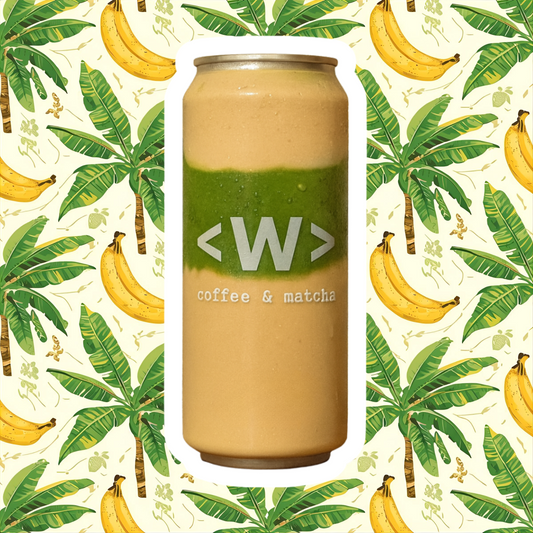 Caramelised Banana Cold Foam Matcha - 500ml